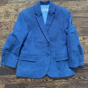 H&M little kid navy blazer; size 4-5